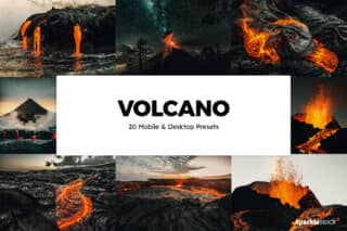 20 Volcano Lightroom Presets and LUTs