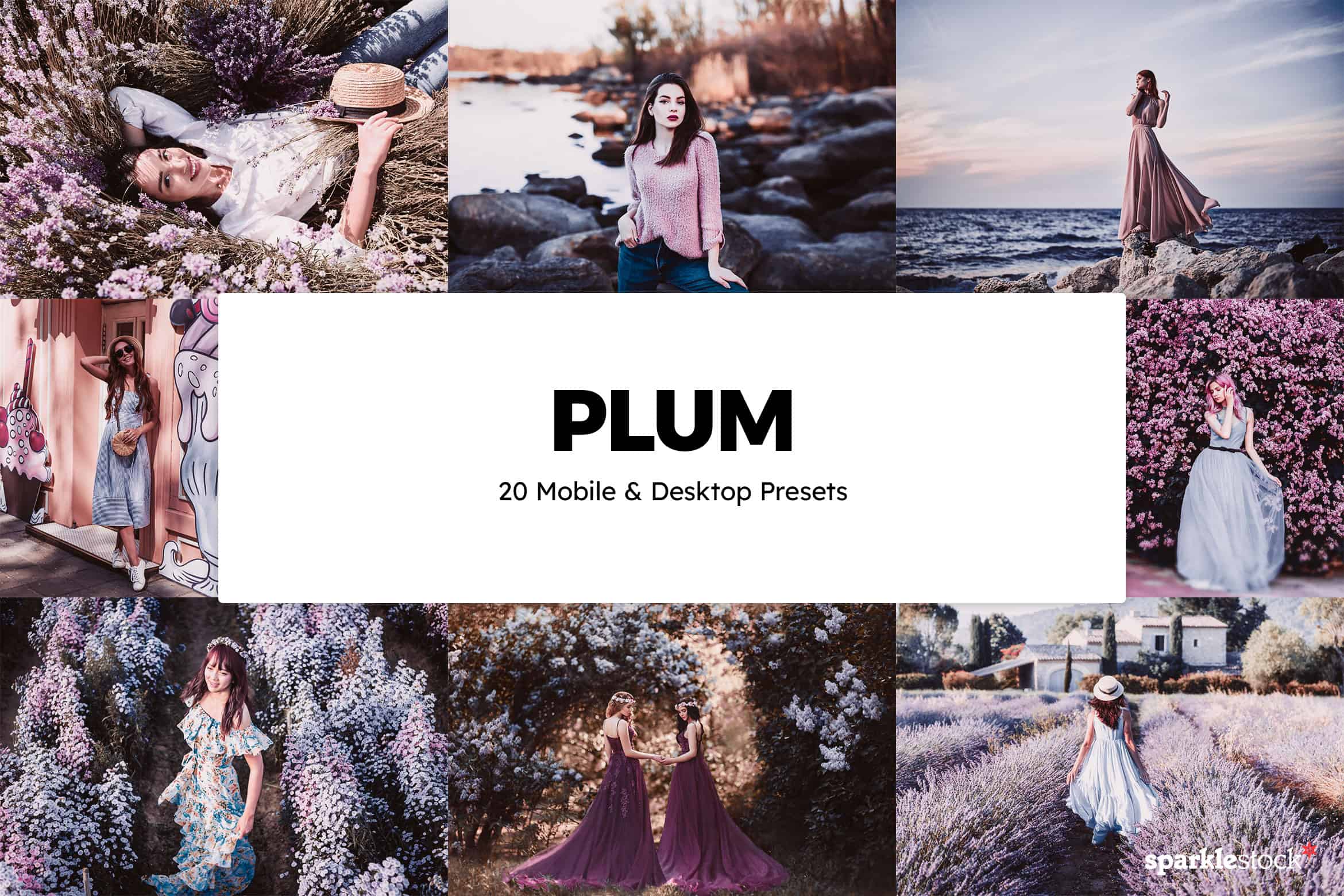 20 Plum Lightroom Presets and LUTs
