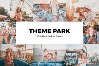 20 Theme Park Lightroom Presets and LUTs