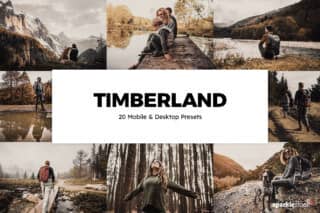 20 Timberland Lightroom Presets and LUTs