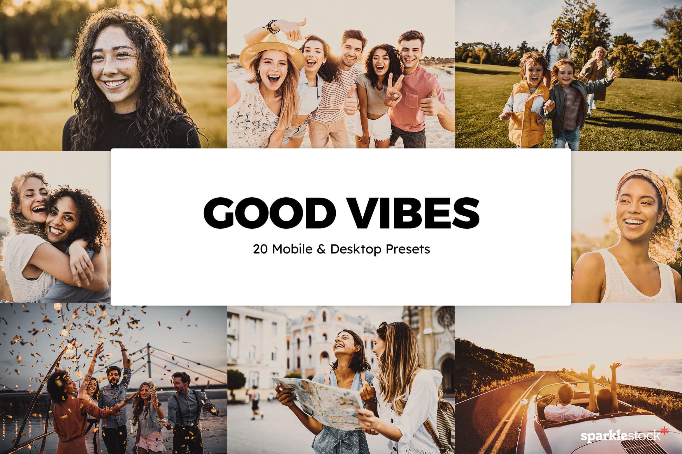 20 Good Vibes Lightroom Presets and LUTs