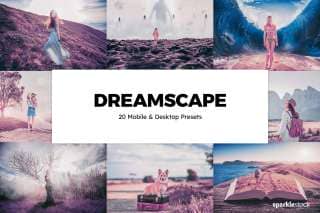 20 Dreamscape Lightroom Presets and LUTs