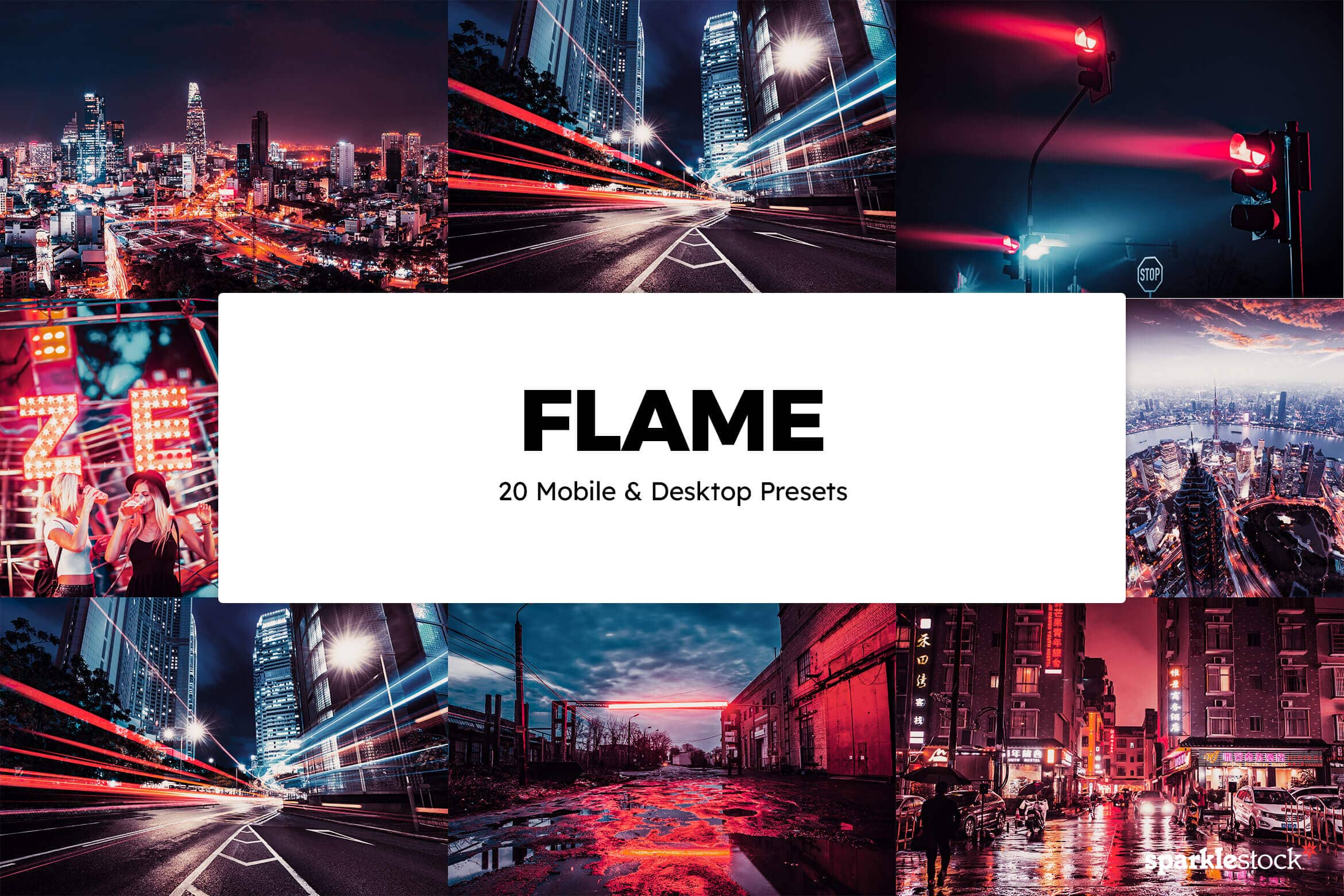 20 Flame Lightroom Presets and LUTs
