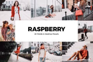 20 Raspberry Lightroom Presets and LUTs