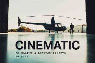 50 Cinematic Lightroom Presets and LUTs