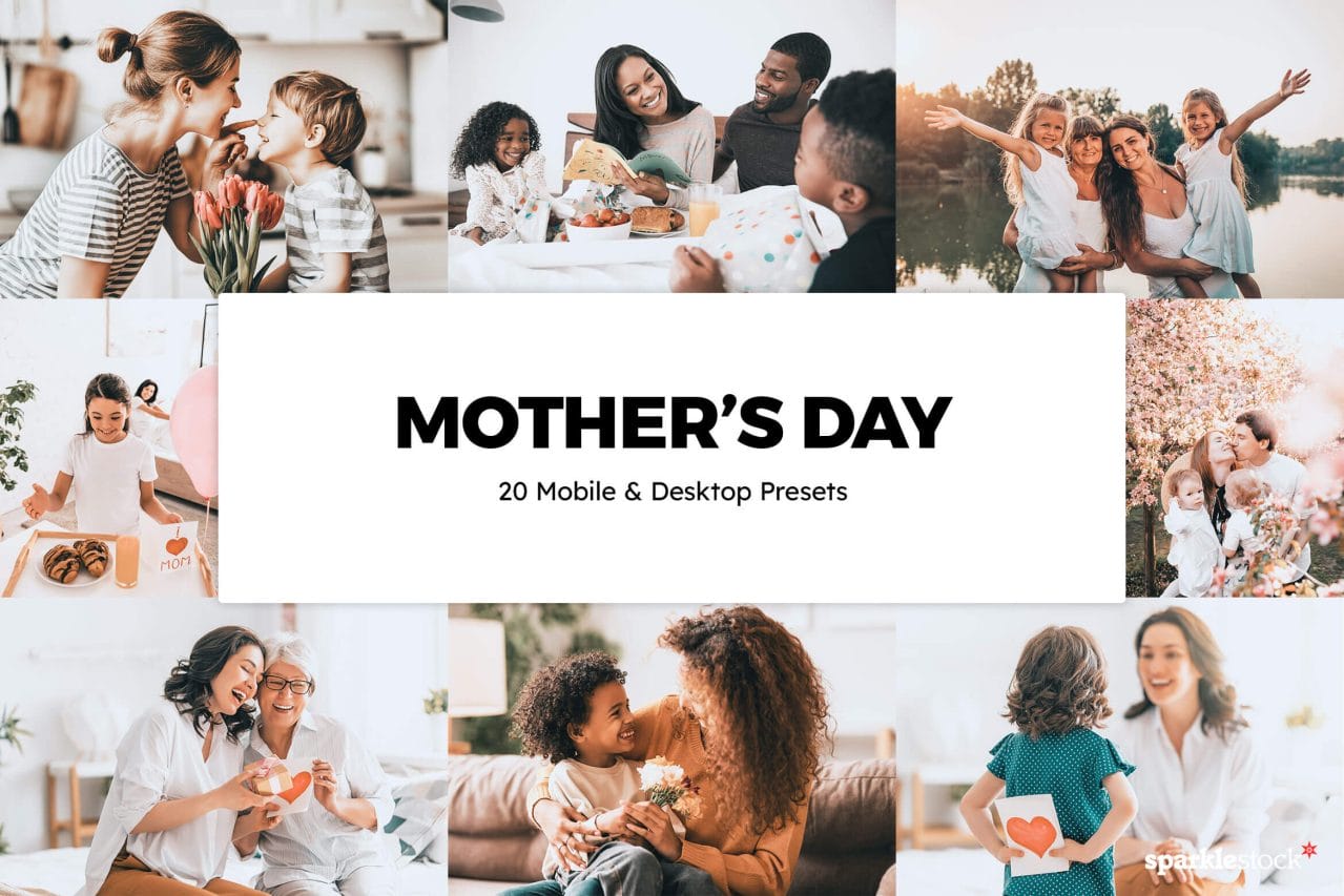 20 Mother’s Day Lightroom Presets and LUTs