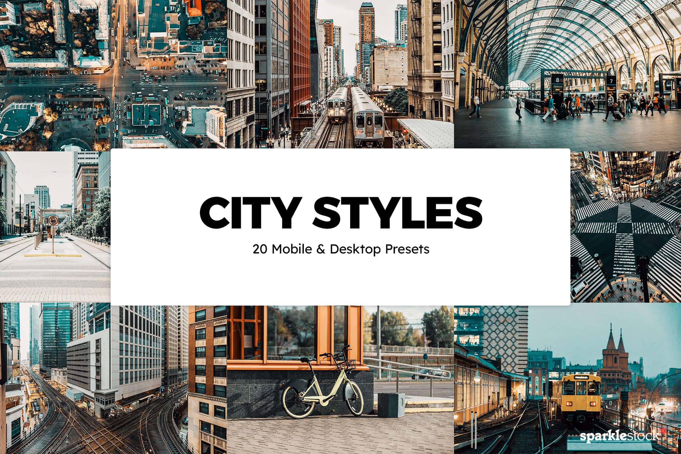 20 City Styles Lightroom Presets and LUTs