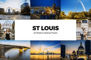 20 St Louis Lightroom Presets and LUTs