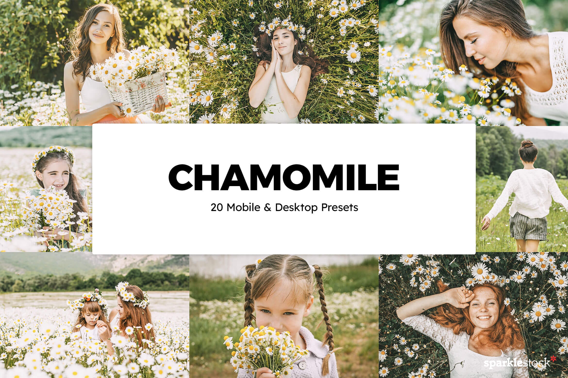 20 Chamomile Lightroom Presets and LUTs