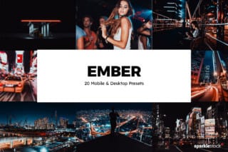 20 Ember Lightroom Presets and LUTs