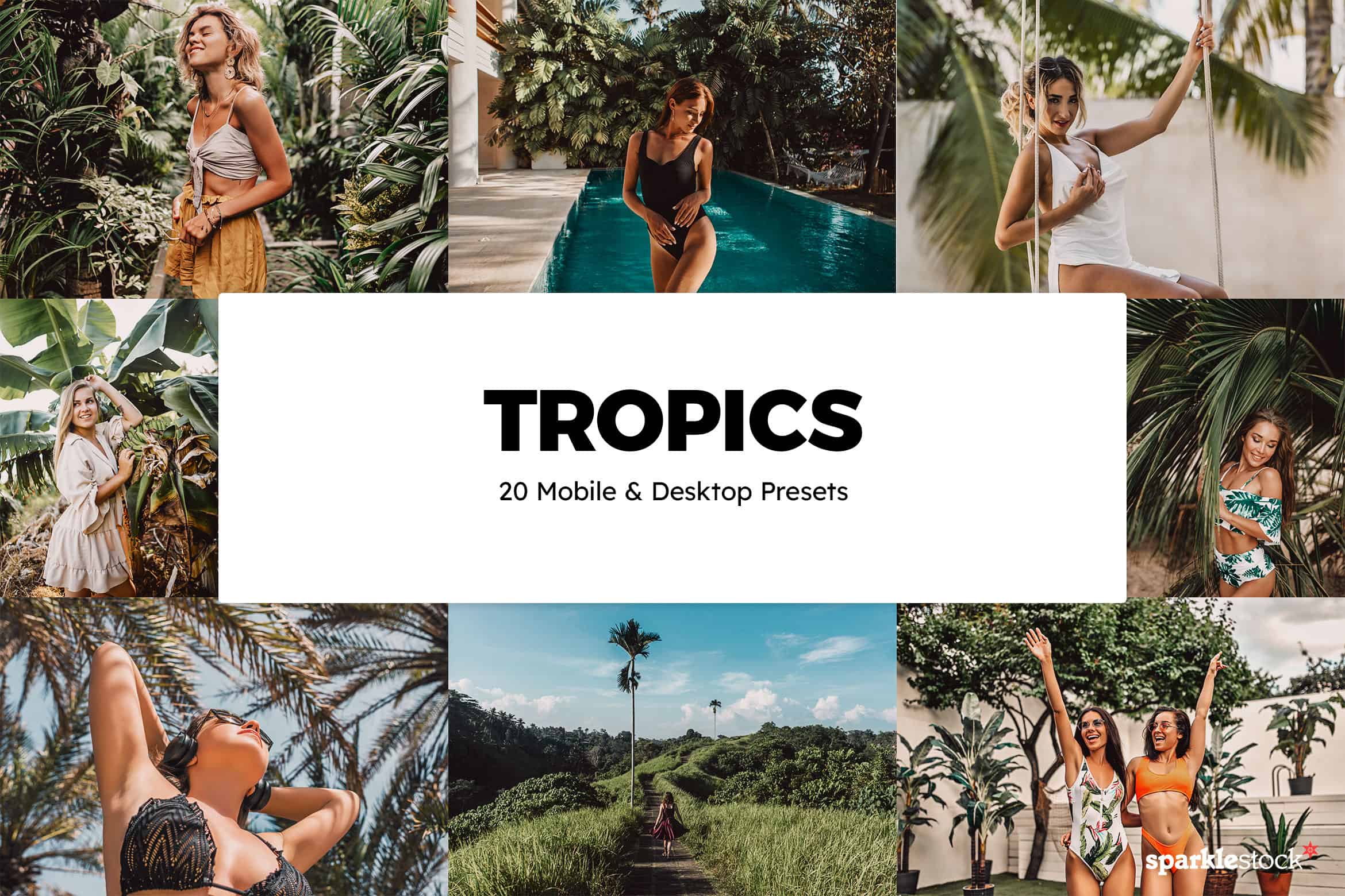 20 Tropics Lightroom Presets and LUTs