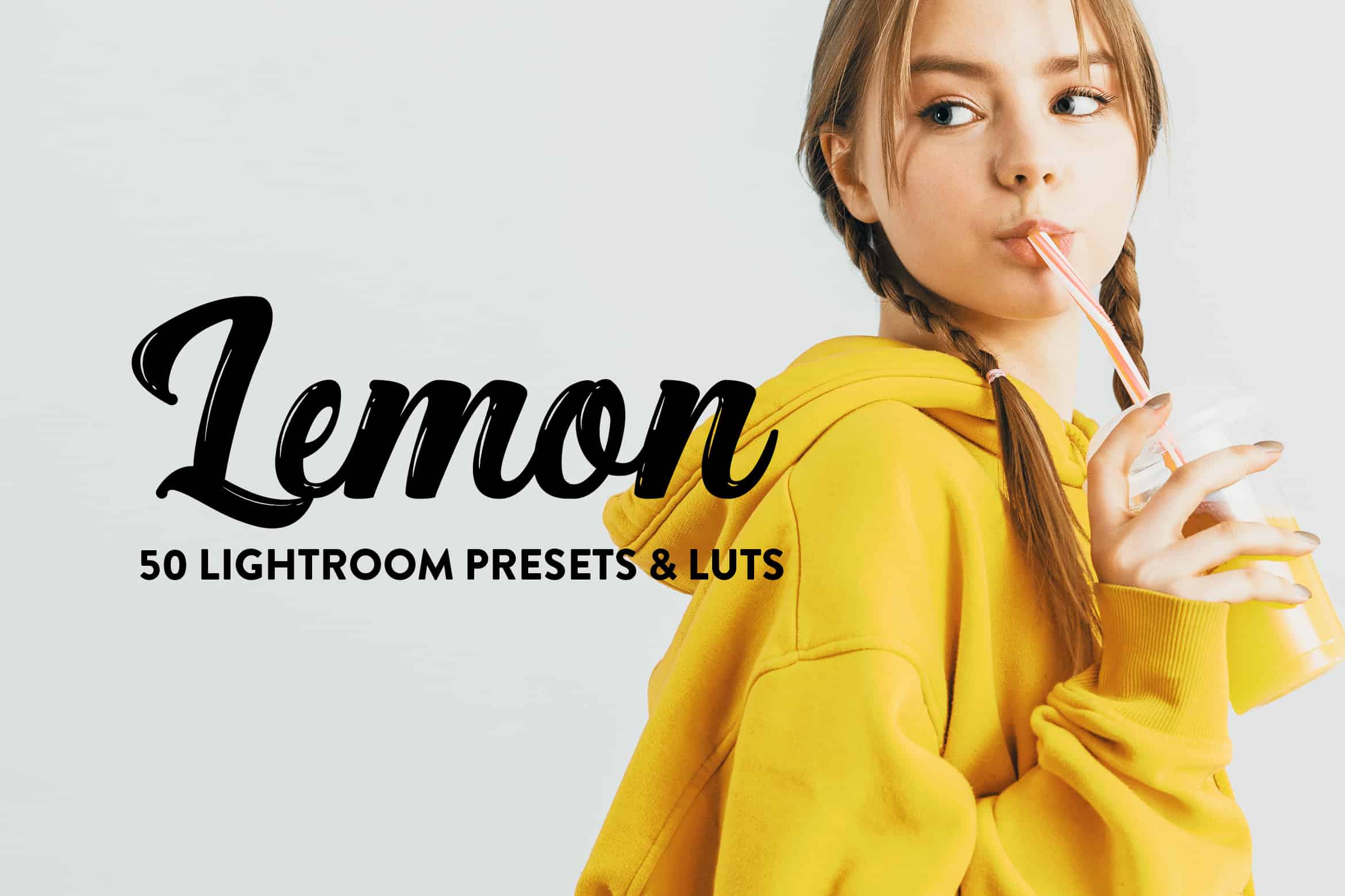 50 Lemon Yellow Lightroom Presets and LUTs