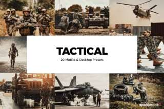 20 Tactical Lightroom Presets and LUTs