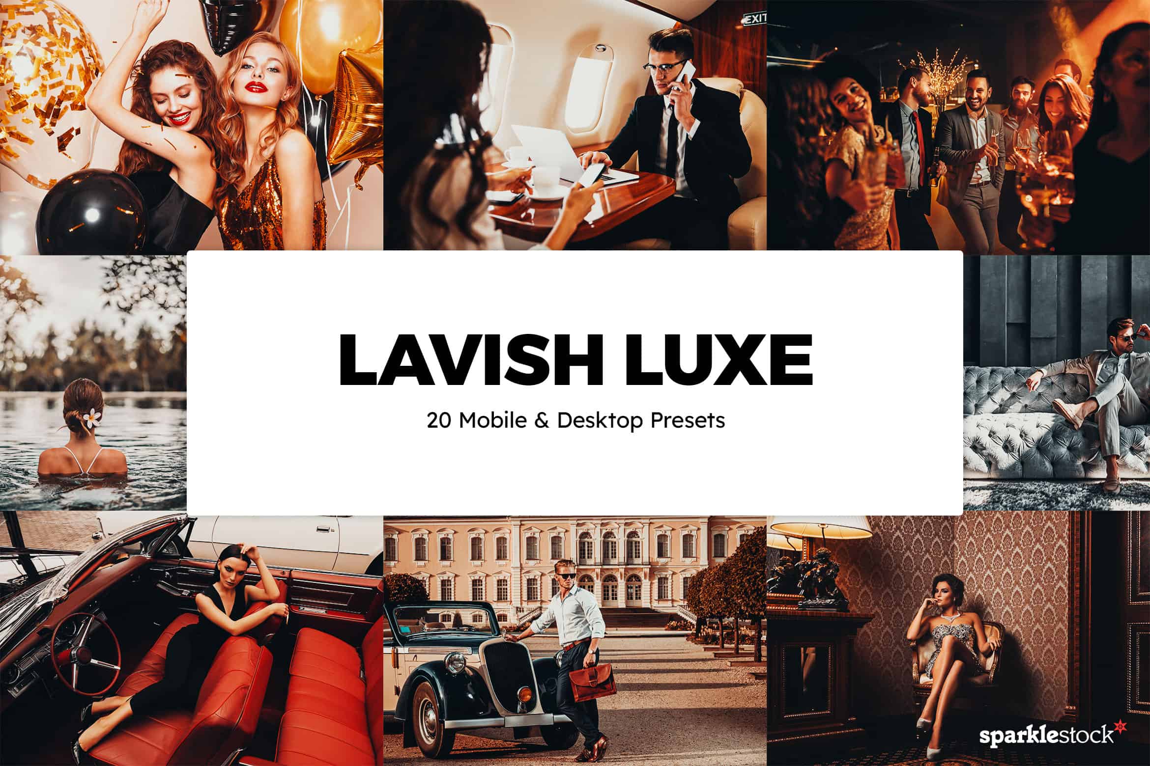 20 Lavish Luxe Lightroom Presets and LUTs