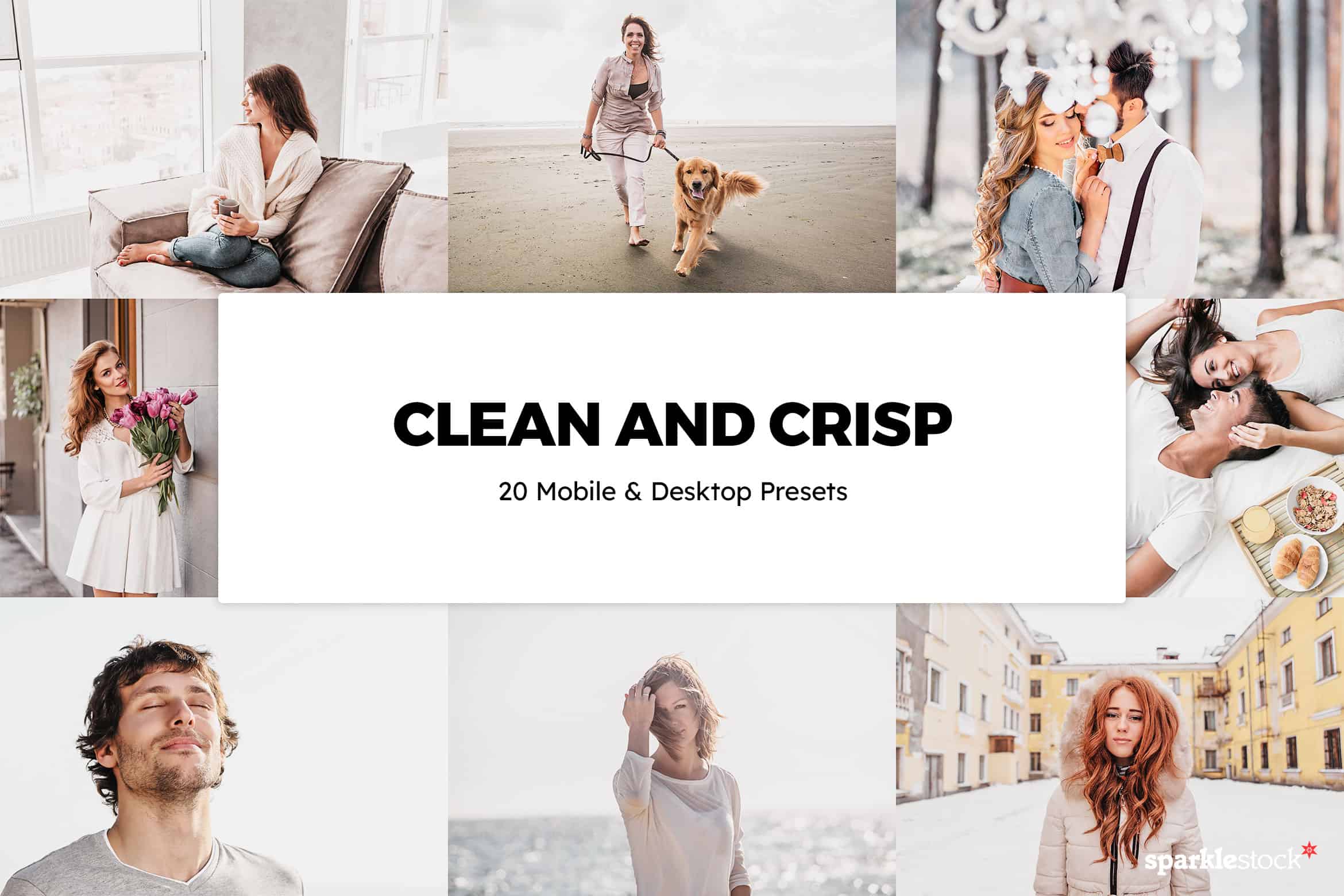 20 Clean and Crisp Lightroom Presets and LUTs