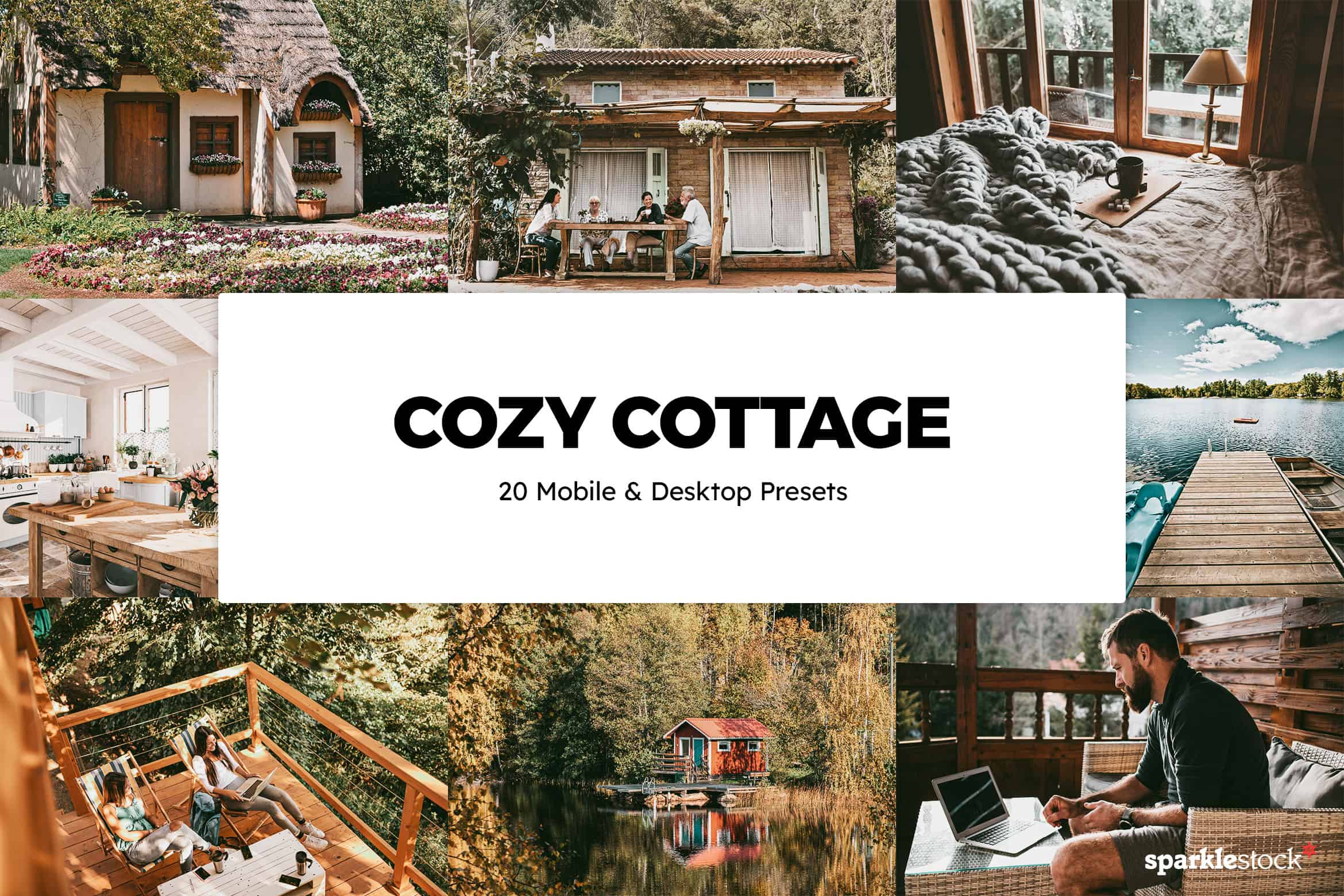 20 Cozy Cottage Lightroom Presets and LUTs