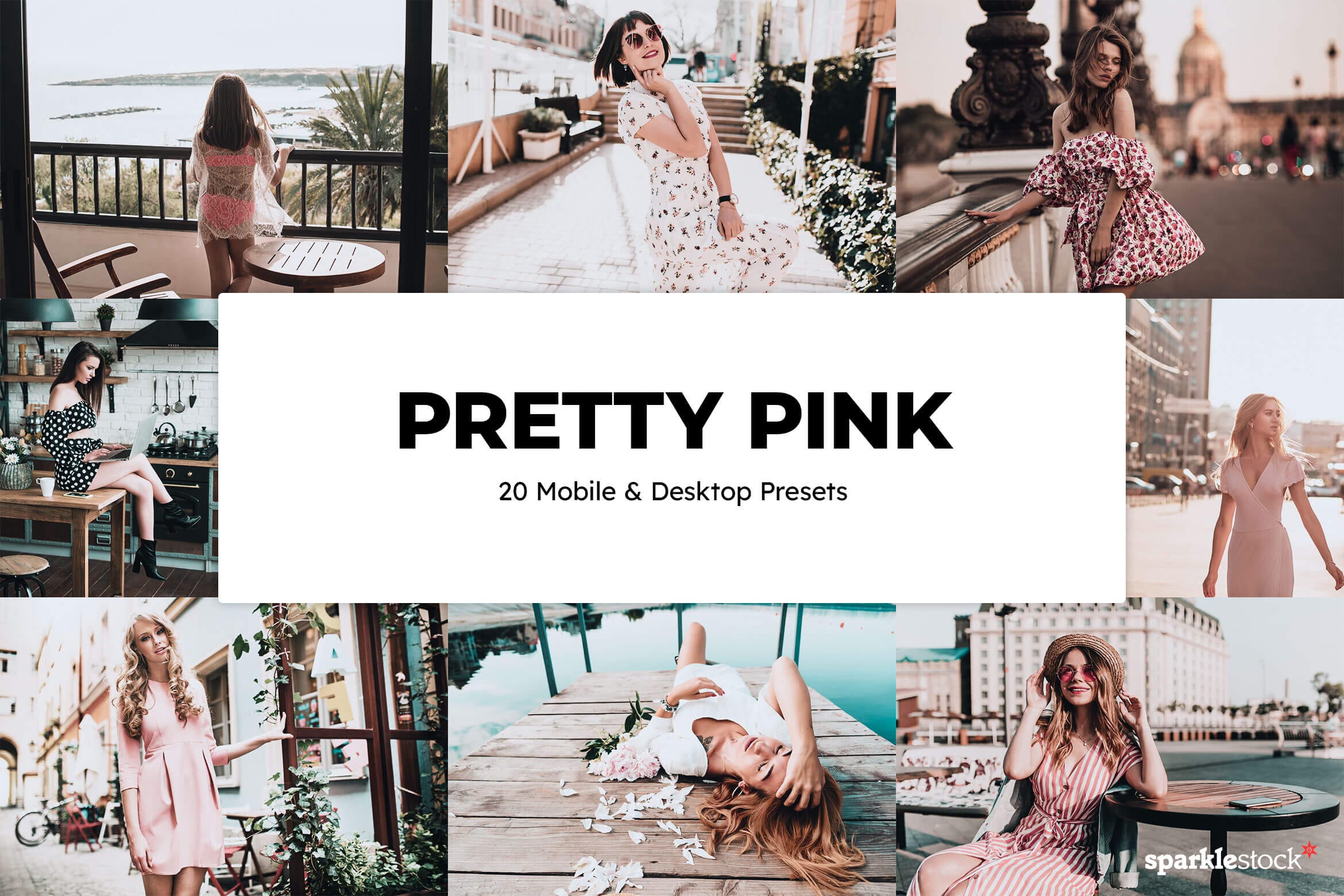 20 Pretty Pink Lightroom Presets and LUTs