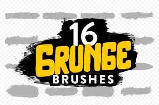 16 Grunge Brushes