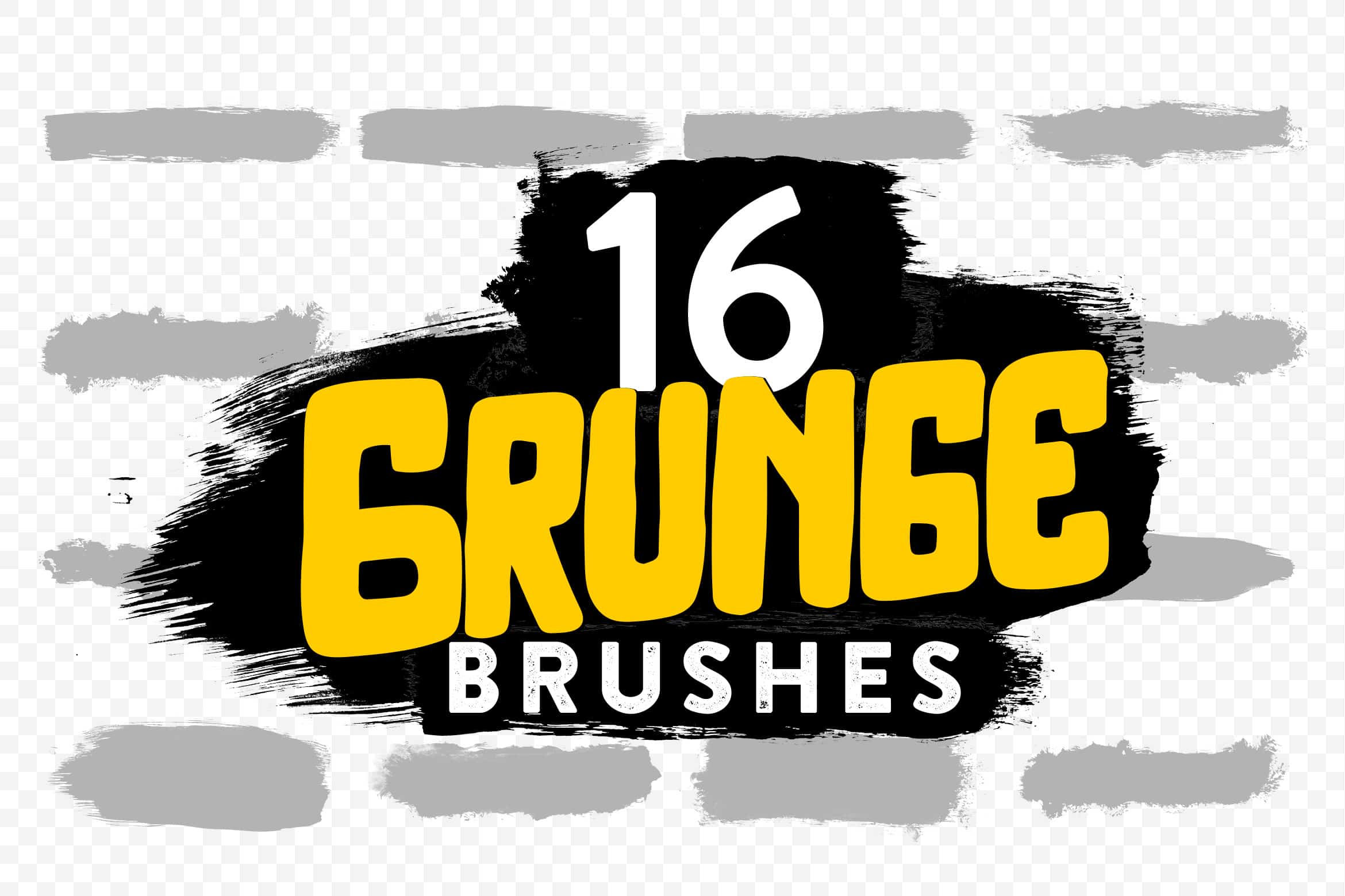 16 Grunge Brushes