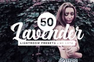 50 Lavender Lightroom Presets and LUTs