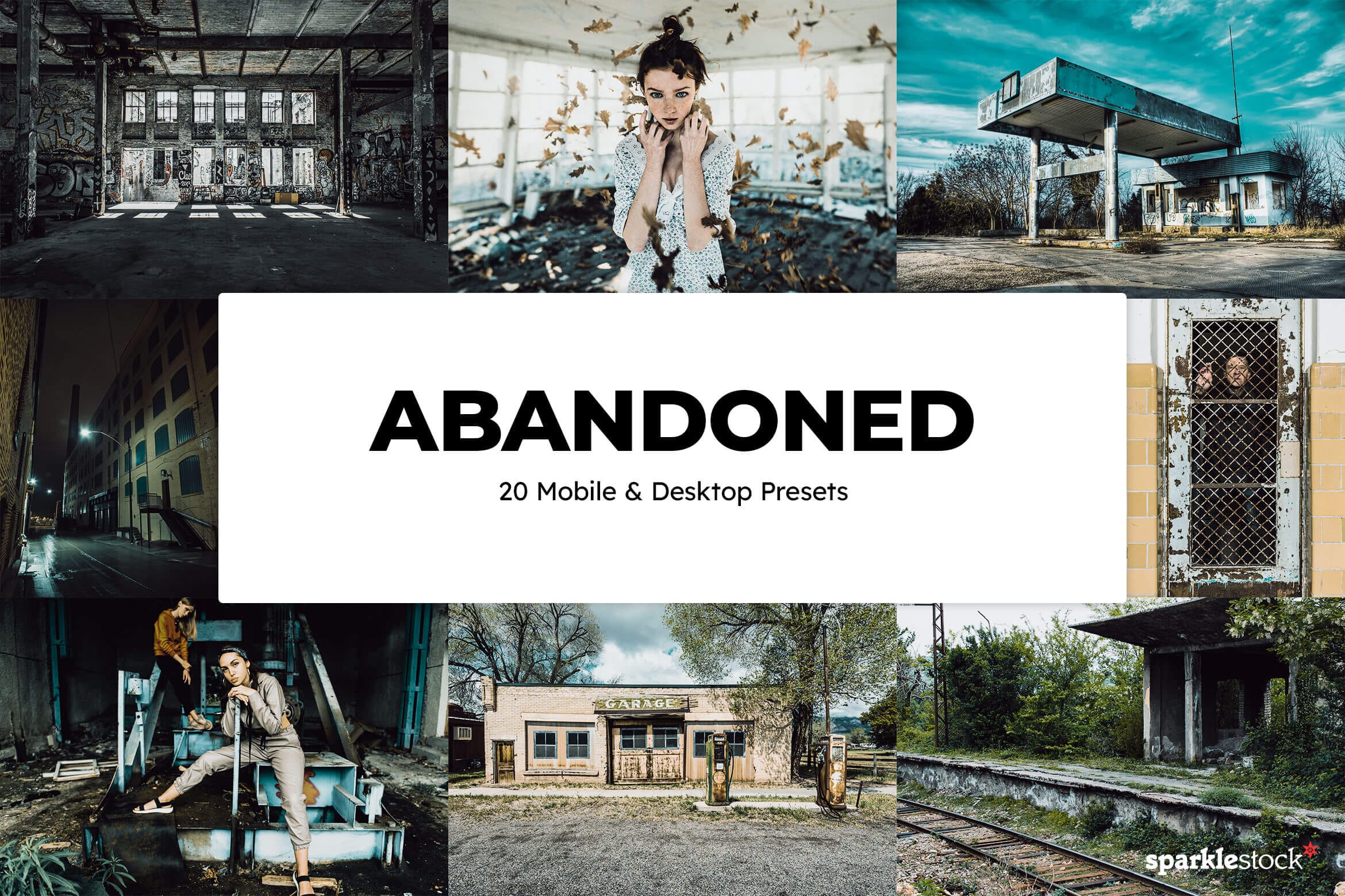 20 Abandoned Lightroom Presets and LUTs