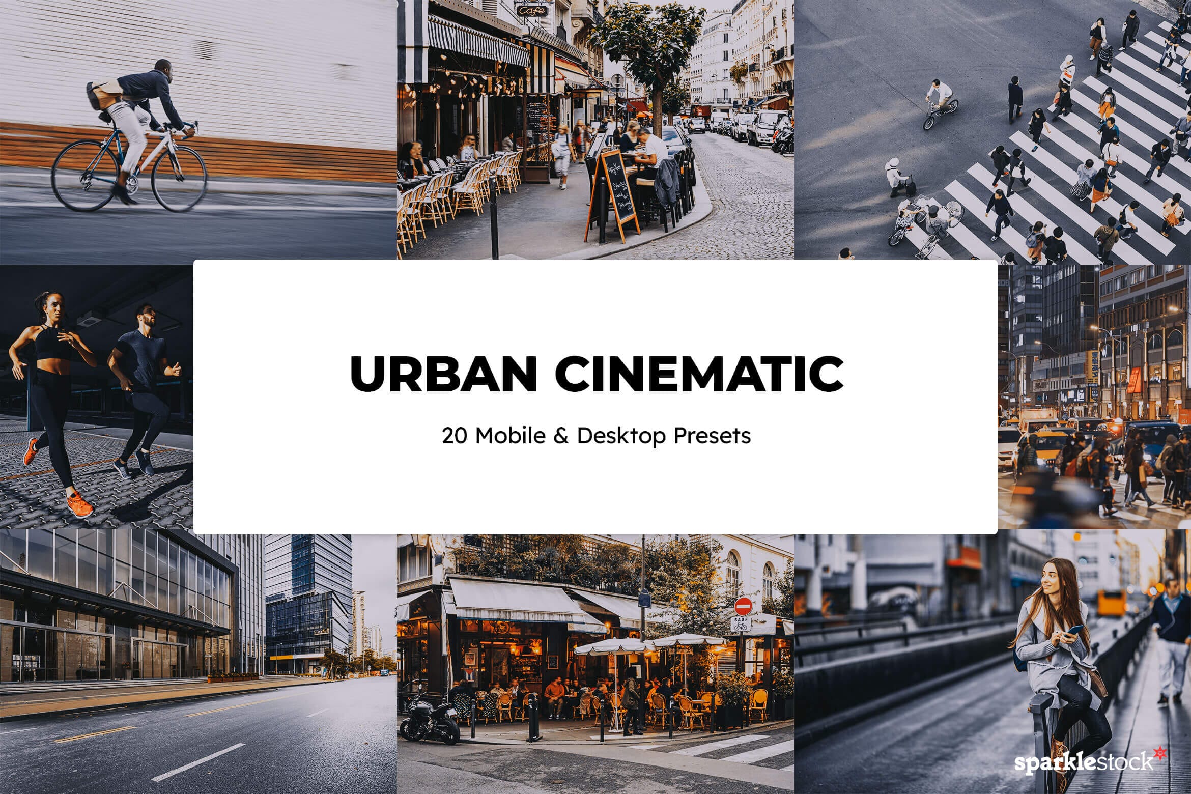 20 Urban Cinematic Lightroom Presets and LUTs