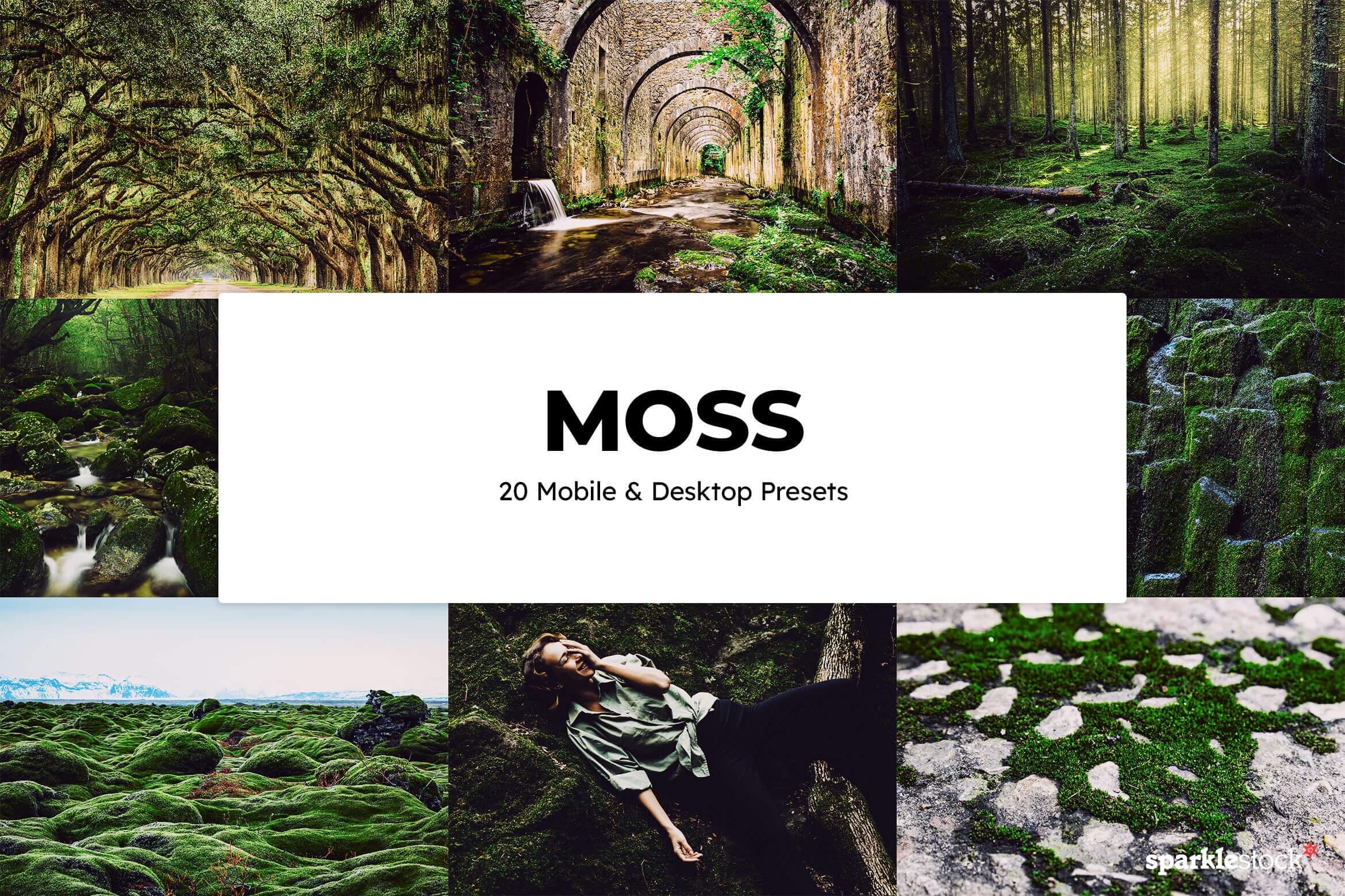 20 Moss Lightroom Presets and LUTs