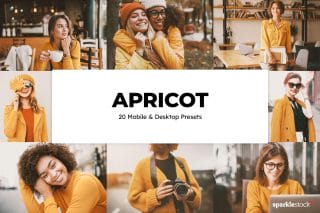 20 Apricot Lightroom Presets and LUTs