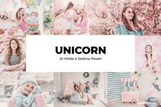 20 Unicorn Lightroom Presets and LUTs