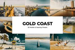 20 Gold Coast Lightroom Presets and LUTs