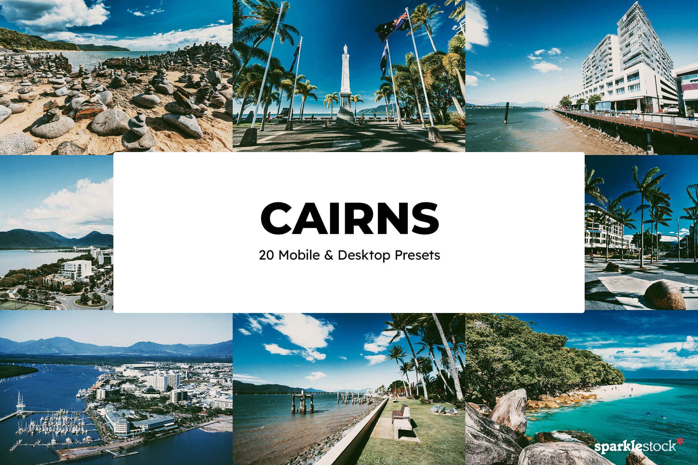 20 Cairns Lightroom Presets and LUTs