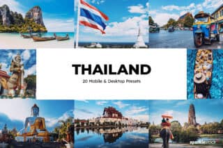 20 Thailand Lightroom Presets and LUTs