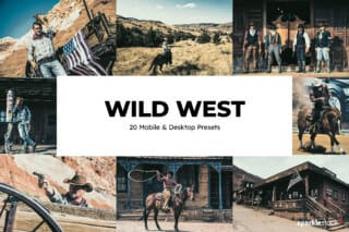 20 Wild West Lightroom Presets and LUTs