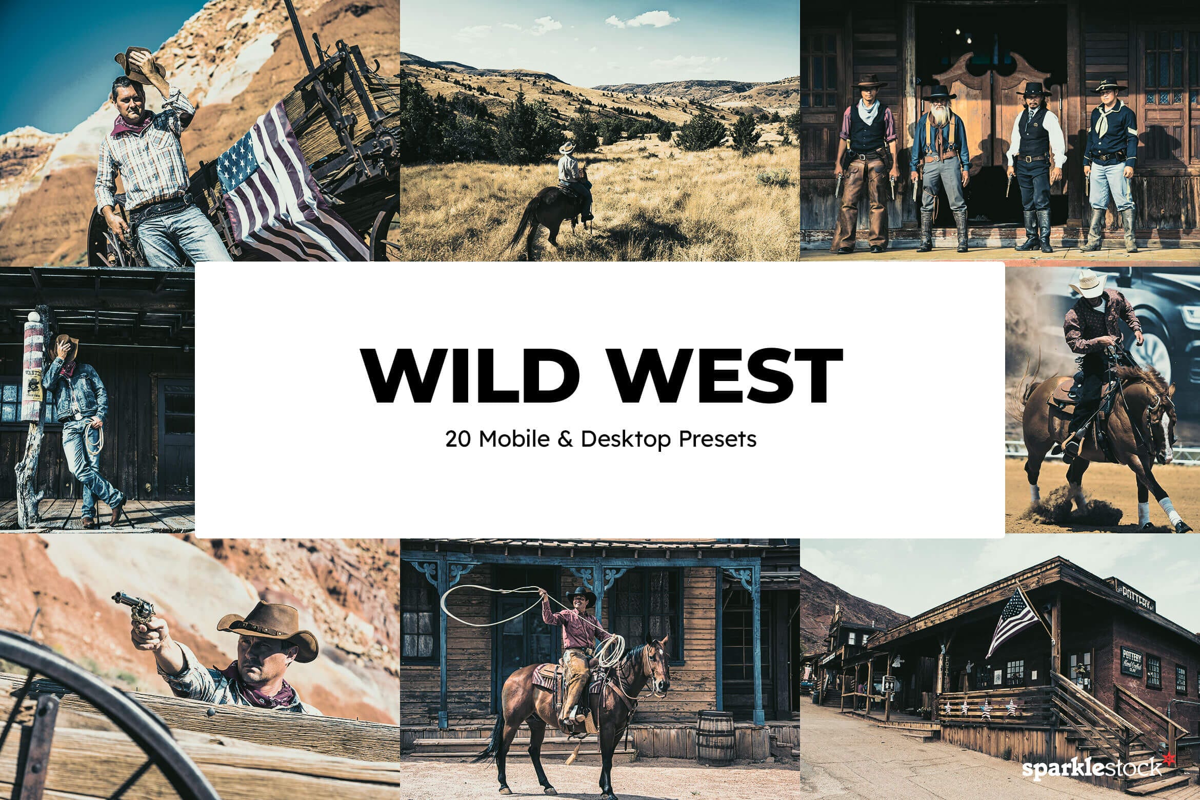 20 Wild West Lightroom Presets and LUTs