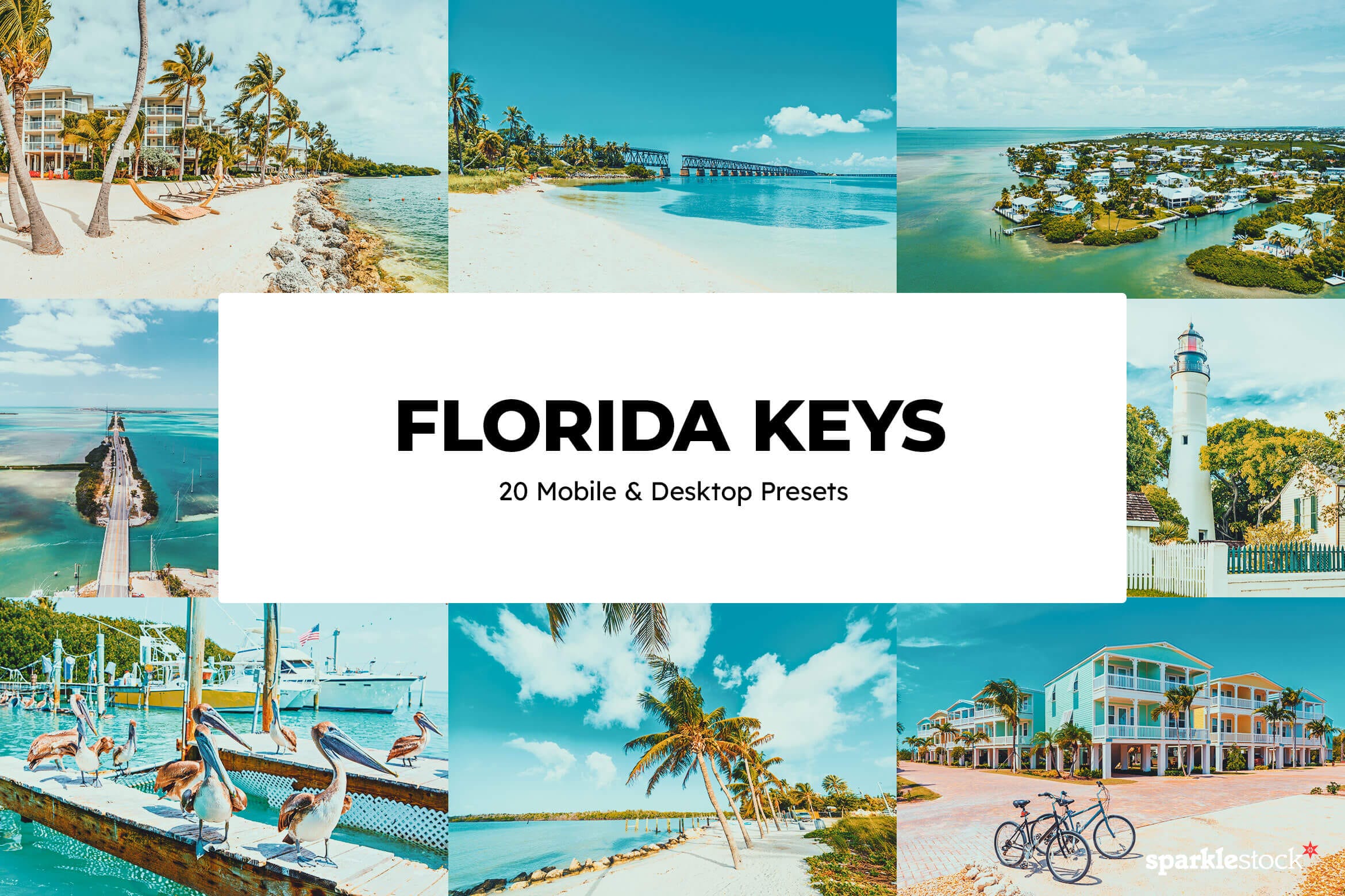 20 Florida Keys Lightroom Presets and LUTs