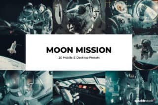20 Moon Mission Lightroom Presets and LUTs