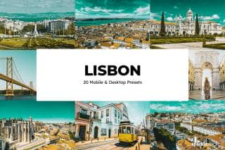 20 Lisbon Lightroom Presets and LUTs