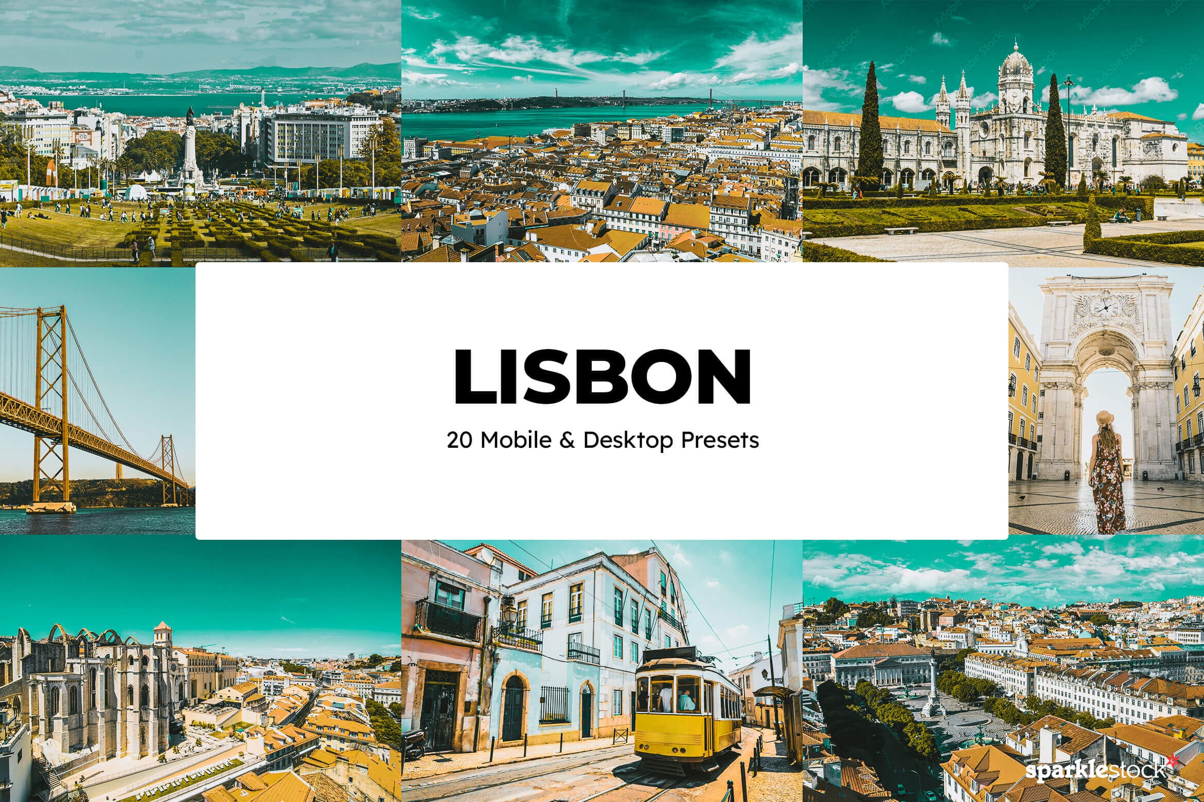 20 Lisbon Lightroom Presets and LUTs