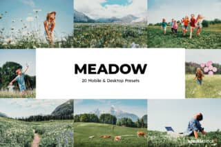 20 Meadow Lightroom Presets and LUTs