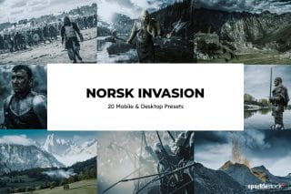 20 Norsk Invasion Lightroom Presets and LUTs
