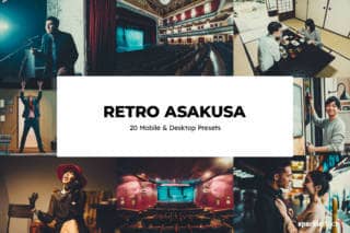 20 Retro Asakusa Lightroom Presets and LUTs