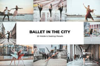 20 Ballet in the City Lightroom Presets and LUTs