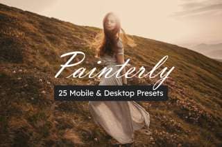 25 Painterly Lightroom Presets and LUTs