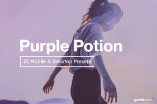 25 Purple Potion Lightroom Presets and LUTs