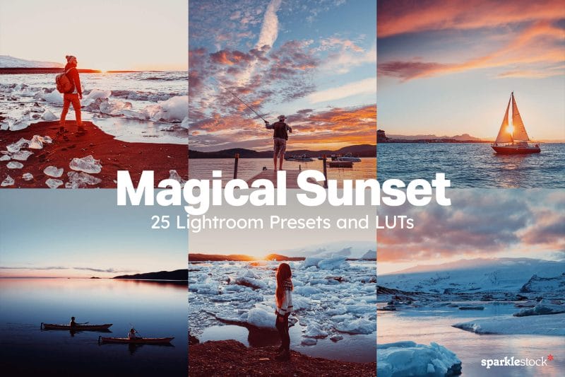 25 Magical Sunset Lightroom Presets and LUTs