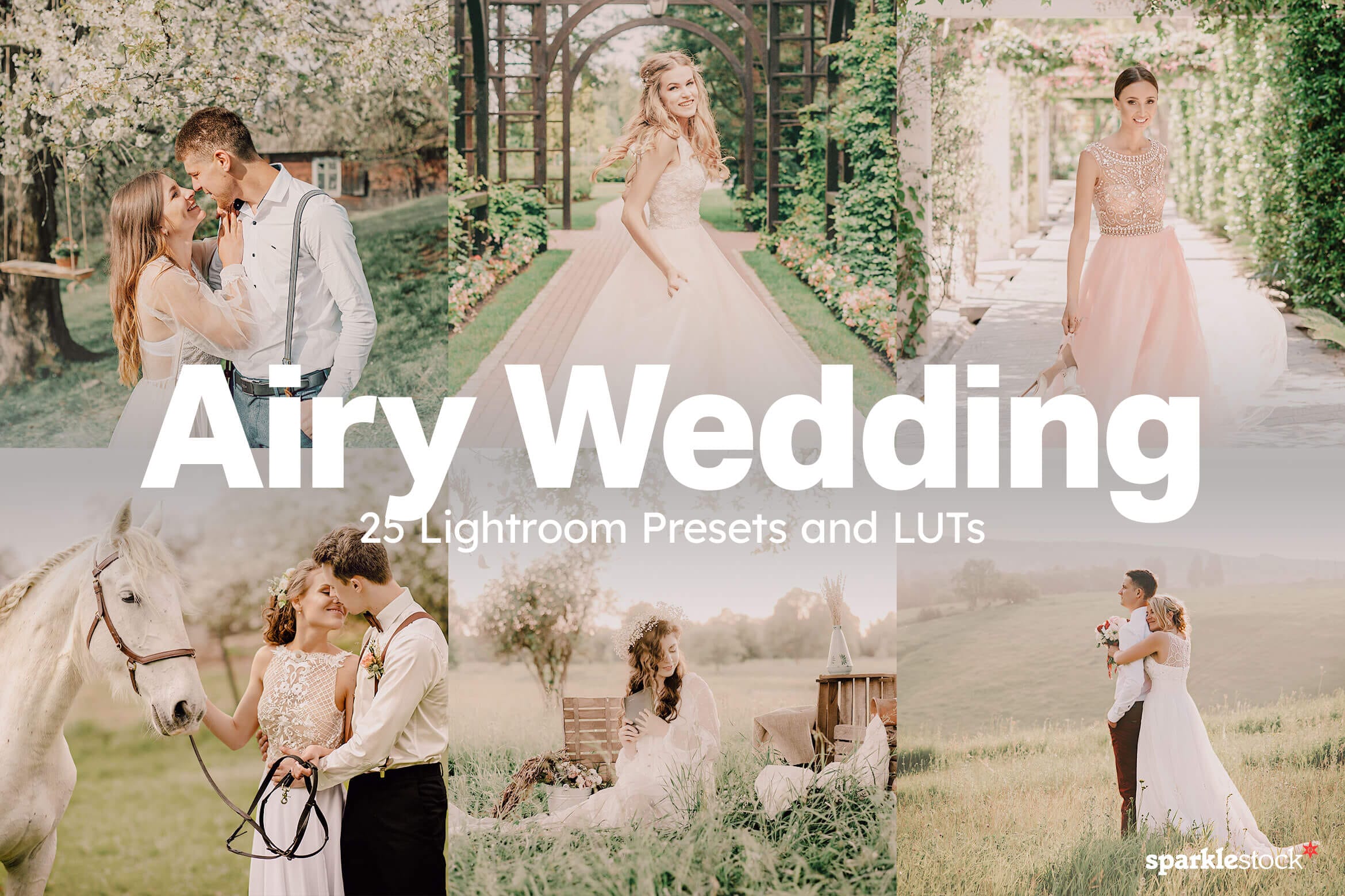 Airy Wedding Lightroom Presets and LUTs