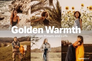 25 Golden Warmth Lightroom Presets and LUTs