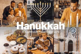 25 Hanukkah Lightroom Presets and LUTs