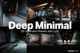 25 Deep Minimal Lightroom Presets and LUTs