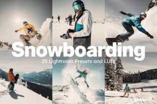 25 Snowboarding Lightroom Presets and LUTs